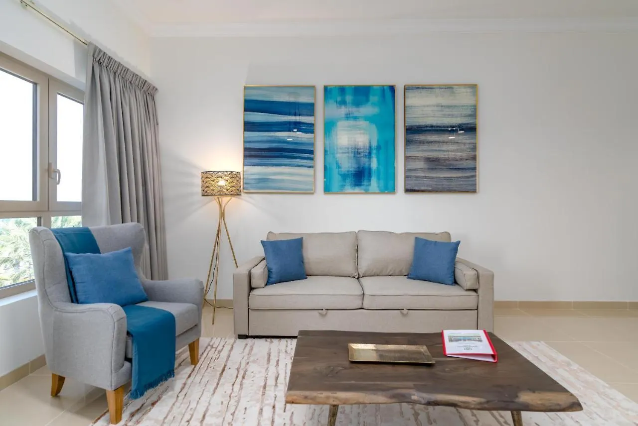 Appartement Globalstay At Palm Jumeirah Beachfront Paradise With Pool And Gym Dubaï