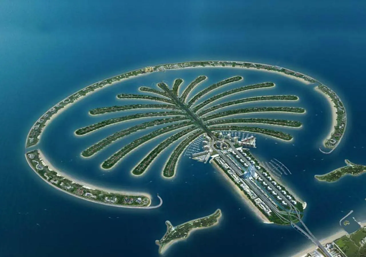 Globalstay At Palm Jumeirah Beachfront Paradise With Pool And Gym Dubaï