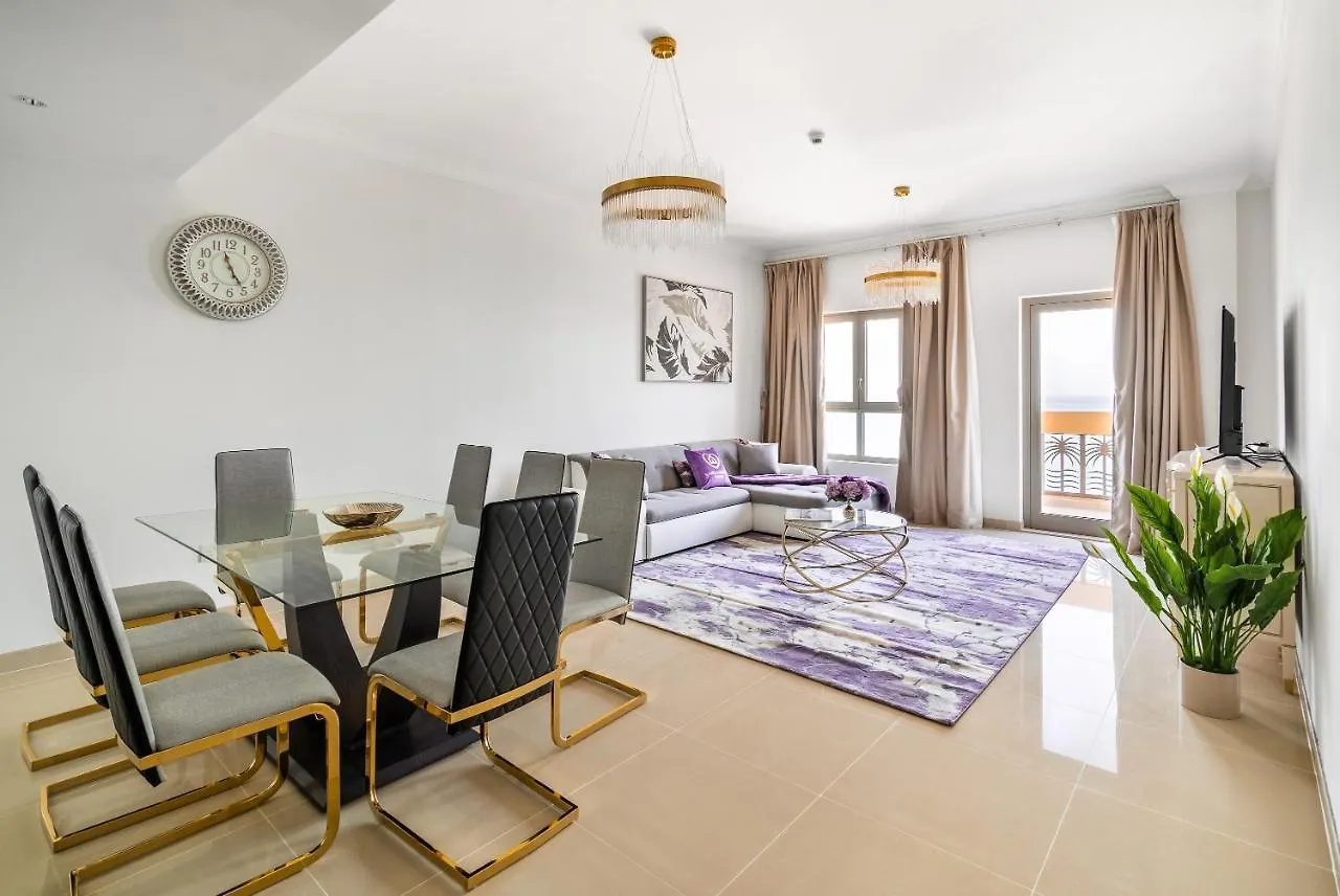 דובאי Globalstay At Palm Jumeirah Beachfront Paradise With Pool And Gym 0*,  איחוד האמירויות הערביות